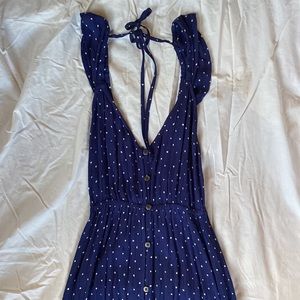 Billabong maxi polka dot dress (xsmall)